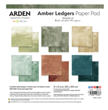 Arden Creative Studio Amber Ledgers Solids Paper Pad – Katie Pertiet – 12 x 12 Inches (ACSPP0032)