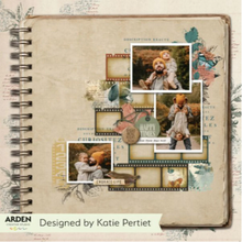 Arden Creative Studio Amber Ledgers Paper Pad – Katie Pertiet – 12 x 12 Inches (ACSPP0031)
