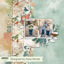 Arden Creative Studio Amber Ledgers Paper Pad – Katie Pertiet – 12 x 12 Inches (ACSPP0031)