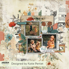 Arden Creative Studio Amber Ledgers Bookmakers Ephemera Pack – Katie Pertiet – 16 Sheets (ACSEP0018)