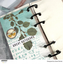 Arden Creative Studio Amber Ledgers Black 3-Ring Binders – Katie Pertiet – Pack of 5 (ACSRB0001)