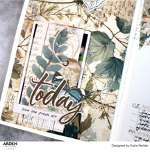 Arden Creative Studio Amber Ledgers Gratitude Essentials Clear Stamp Set – Katie Pertiet – 6 x 8 Inches (ACSCS0039)