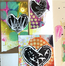Dina Wakley MEdia Stencil – Small Squovals (MDS94012)