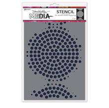 Dina Wakley MEdia Stencil – Circle of Circles (MDS93992)