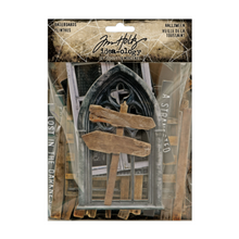 Tim Holtz Idea-ology Halloween Baseboards, 36 Pieces