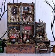 Tim Holtz Idea-ology Halloween Sticker Book, 484 Stickers