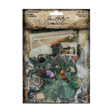 Tim Holtz Idea-ology Halloween Ephemera, 137 Pieces