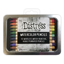Tim Holtz - Distress Watercolour Pencils - Set 4