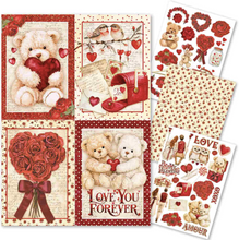 Ciao Bella - The Encyclopedia Of All Occasions - St. Valentine A4 Rice Paper Mixed Pack (4 Sheets) - PRE-ORDER