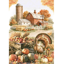 Ciao Bella - The Encyclopedia Of All Occasions - Thanksgiving A4 Rice Paper Mixed Pack (4 Sheets) - PRE-ORDER