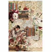 Ciao Bella - The Encyclopedia Of Booklovers - A4 Rice Paper Mixed Pack (4 Sheets) - PRE-ORDER