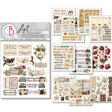 Ciao Bella - The Encyclopedia Of Booklovers - Art Stickers (10 Sheets) - PRE-ORDER