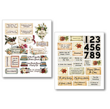 Ciao Bella - The Encyclopedia Of Booklovers - Art Stickers (10 Sheets) - PRE-ORDER