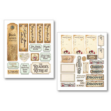Ciao Bella - The Encyclopedia Of Booklovers - Art Stickers (10 Sheets) - PRE-ORDER