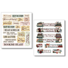 Ciao Bella - The Encyclopedia Of Booklovers - Art Stickers (10 Sheets) - PRE-ORDER