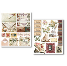Ciao Bella - The Encyclopedia Of Booklovers - Art Stickers (10 Sheets) - PRE-ORDER