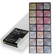 Weston Boxes Peel-Off Sticker Storage Box – Clear