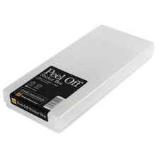 Weston Boxes Peel-Off Sticker Storage Box – Clear