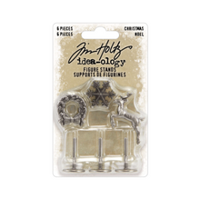 Tim Holtz Idea-ology Christmas Figure Stands, 6-Piece Pack