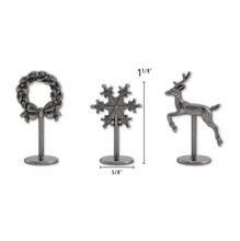 Tim Holtz Idea-ology Christmas Figure Stands, 6-Piece Pack