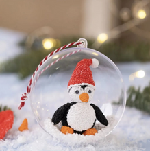 Creativ - 2 Part Large Plastic Christmas Bauble - 13.6cm (pack of 2)