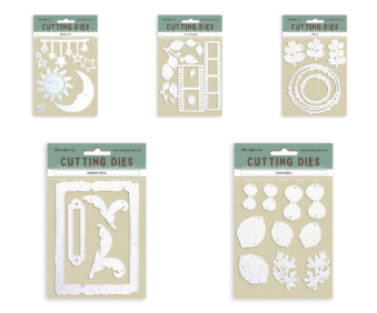 Stamperia Timeless Collection - Cutting Dies Bundle - 5 Designs SFT15