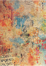 Ciao Bella Deluxe Paper - Coral Reef - Pearl Copper Sheets - Pack of 5 - A4 CBD012