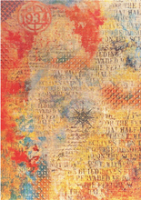 Ciao Bella Deluxe Paper - Coral Reef - Pearl Copper Sheets - Pack of 5 - A4 CBD012