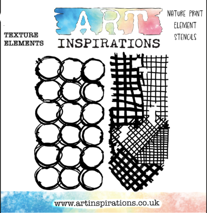 Art Inspirations Mask Set designed by Leonie - Nature Prints - Texture Elements