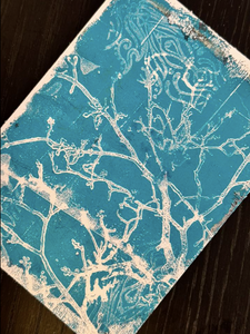 Art Inspirations Rubber Stamps - Nature Prints Collection - designs by Leonie - Looking Up - 8" x 8"