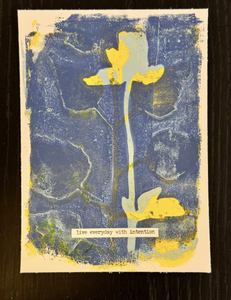 Art Inspirations Stencil & Mask Set designed by Leonie - Nature Prints - Silhouette Flower
