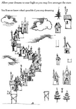 Art Inspirations with Brejanzart A4 Stamp - Town Hi-Rise - 20 Stamps