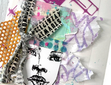 Ranger Dina Wakley Media Stencil - Pointy Fence