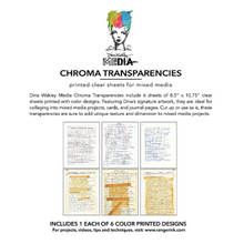 Ranger - Dina Wakley Media Chroma Transparencies -Typed Quotes