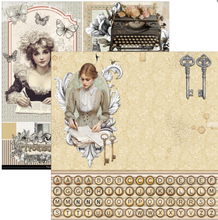 Ciao Bella - Typographic Collection - Patterns Pad (12"x12") CBT095