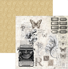 Ciao Bella - Typographic Collection - Patterns Pad (12"x12") CBT095