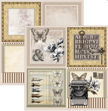 Ciao Bella - Typographic Collection - Patterns Pad (12"x12") CBT095