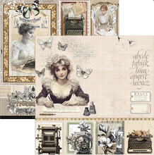 Ciao Bella - Typographic Collection - Paper Pad (12"x12") CBPM095