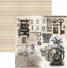 Ciao Bella - Typographic Collection - Paper Pad (12"x12") CBPM095