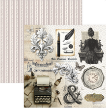 Ciao Bella - Typographic Collection - Paper Pad (12"x12") CBPM095