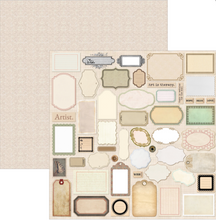 Ciao Bella - Typographic Collection - Paper Pad (12"x12") CBPM095