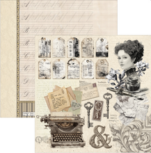 Ciao Bella - Typographic Collection - Paper Pad (8"x8") CBH095