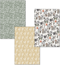 Ciao Bella - Typographic Collection - Deluxe Paper Silver & Vellum Dual Pack - A4 Mixed - Pack of 6 - CBX008