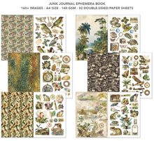 Ciao Bella - Jungle Vibes - Ephemera Book & A5 Rice Paper Bundle