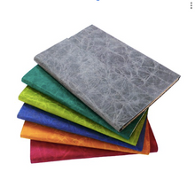 Lamali Carnet Bondo Glass Paste Travel Notebook – (Charcoal Grey) 132 Pages (15x21cm)