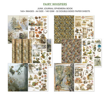 Ciao Bella - Fairy Whispers - Junk Journal Ephemera Book A4