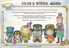 AALL & Create - Janet Klein Steam & Wonder Stamp Bundle