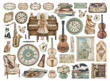 Stamperia Symphony Collection Die Cuts