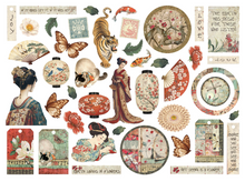 Stamperia Oriental Garden Collection Die Cuts