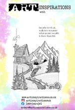 Art Inspirations - Designs by Brogan O'Rourke - Cabin - A6 - 4 Stamps